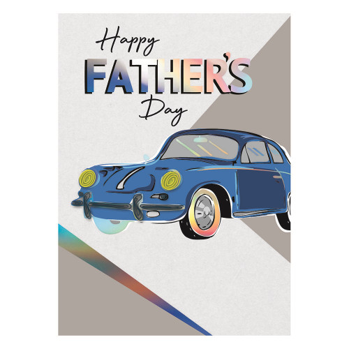 Quilling Car Father's day Card