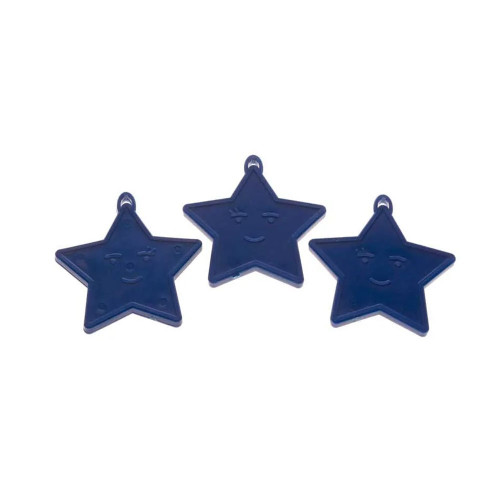 Weights Star Shape Dark Blue Pk 50 from Country Baskets