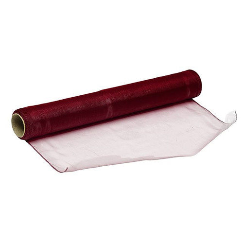 Organza Roll Burgundy 9M