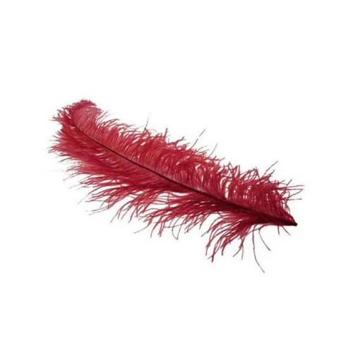 Bordeaux Ostrich Feathers (pk5)