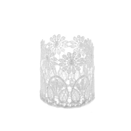 6x6cm Lace Pot Cover (12/480)