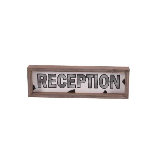 Reception Sign