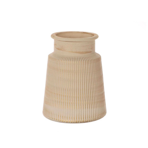 Ceramic Ripple Sand Pot 18cm