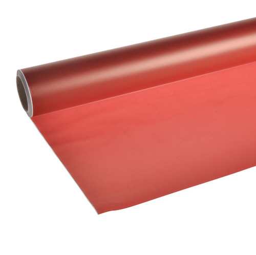 Cellophane Frosted Red 80Cm X 50M