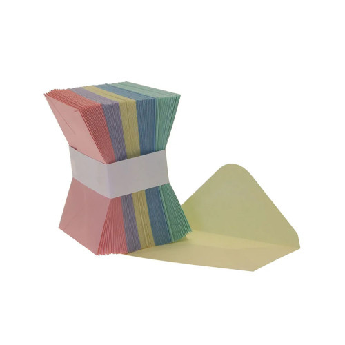 Mixed Coloured Envelopes (10x100)