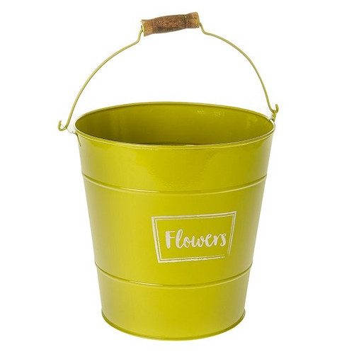 Fleur Bucket 22.5Cm Green