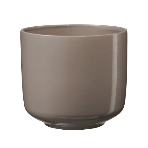 Bari Ceramic Pot Grey-Beige (W24 x H22cm)