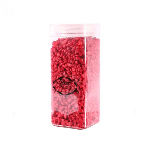 4-6mm 750gr Red Pebbles in Jar (1/16)