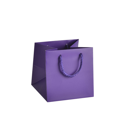Hand Tie Bag Purple Small Single