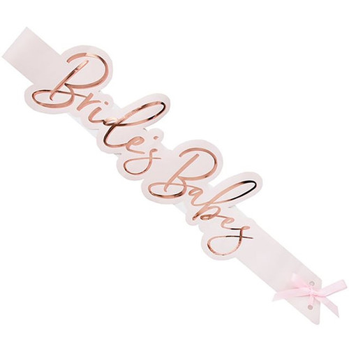 Brides Babes Sashes Pk5 from Country Baskets