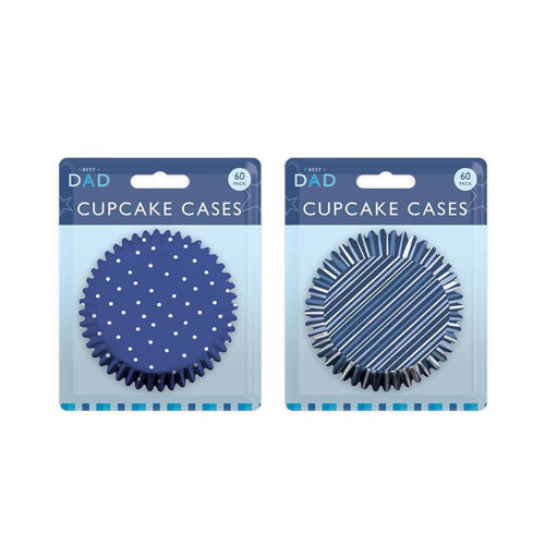 Father's Day Printed Cupcake Cases 60pk from Country Baskets
