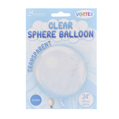 Vortex Clear Sphere Balloon 24"