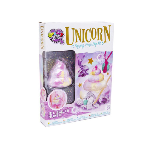 Unicorn Fizzing Dig & Jewellery Making Kit