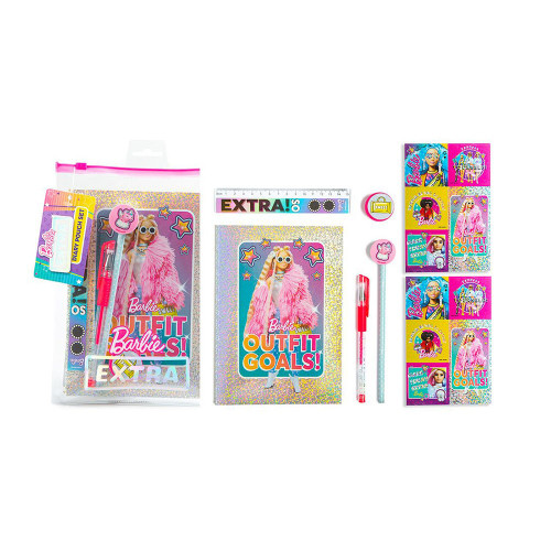 BARBIE EXTRA DIARY POUCH SET