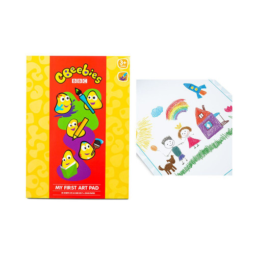 CBEEBIES A4 ART PAD - 50 SHEETS