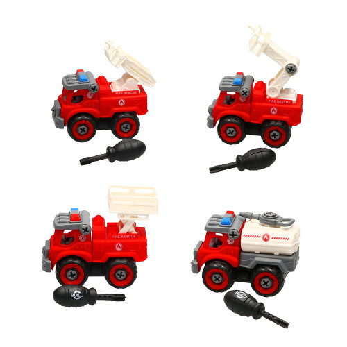 DIY FIRE ENGINE (4 ASSTD)