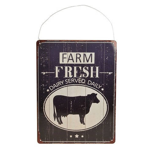 Farm Fresh Hanging Wall Plaque from Country Baskets