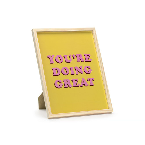 Photo Frame You're Doing Great 20x30cm from Country Baskets
