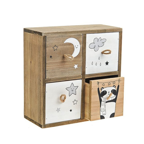 Panda Storage Drawers 23Cm