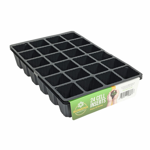 Pack of 3 24 Inserts Black from Country Baskets