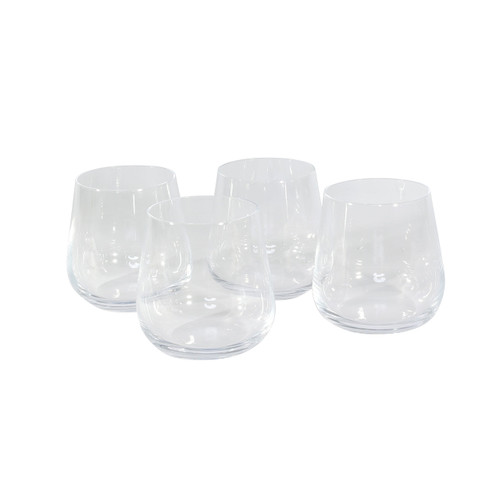 Set of 4 Crystal Mixer Glasses