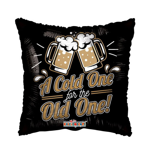 Eco Balloon - A Cold One for the Old One (18 Inch)