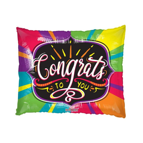 36" Congrats Supershape from Country Baskets