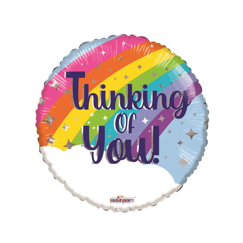 Eco Balloon - Thinking of You Rainbow (18 Inch)