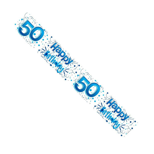 Male 50Th Birthday Banner