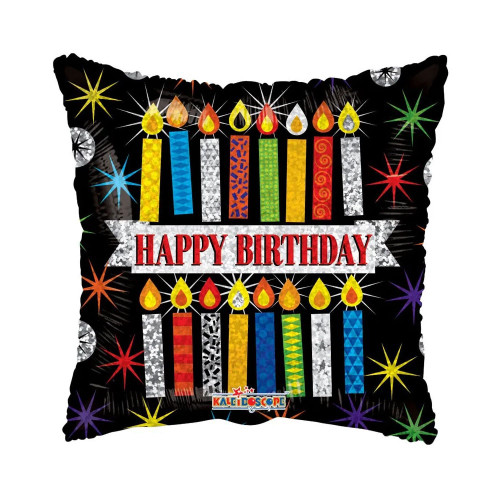 Happy Birthday Candles Balloon (18 inch)