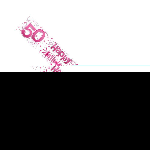 Female 50Th Birthday Banner