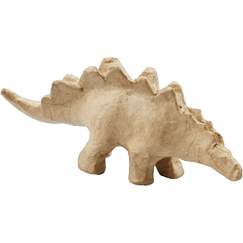 Dinosaur, Papier-mache,  H:9cm, L:21.9cm, W:4.5cm, 1piece