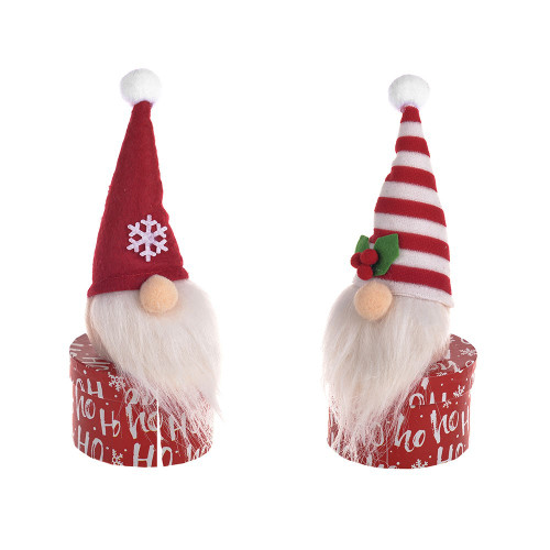 Santa HoHo Sweet Box 2Ast 12.5Cm from Country Baskets