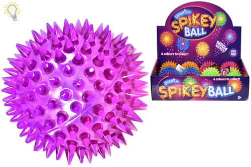 Light up Spikey Ball in Display Box