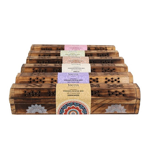 Karma Incense Box Large Pk 10 from Country Baskets