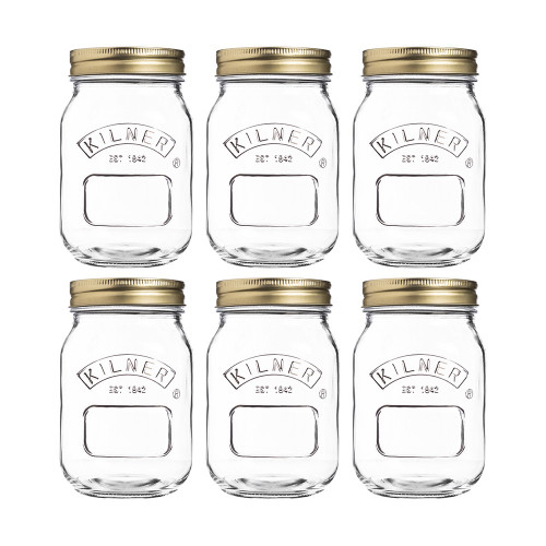 Preserve Jar 0.5 Litre Tray Of 6