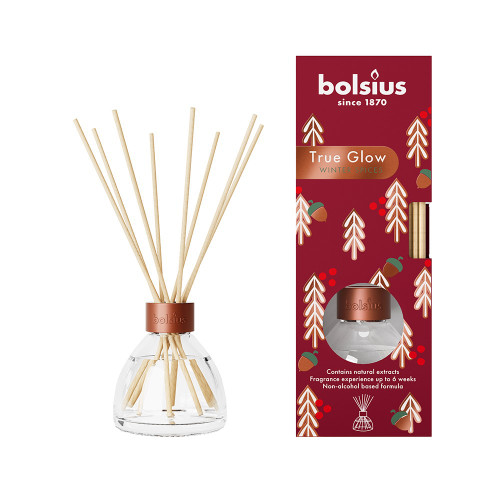 Bolsius Christmas  True Glow Reed Diffuser - Winter Spices - 45ml