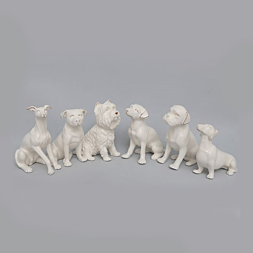 DOG Ornament 6 Assorted