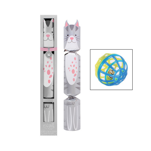 PET CAT SILVER 14" CRACKER