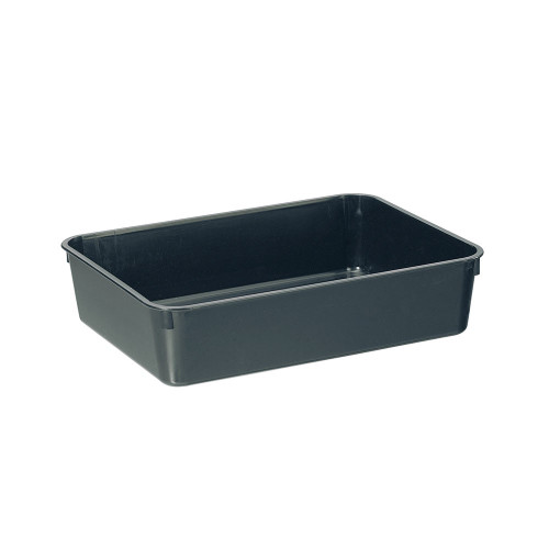 22cm Premium Gravel Tray (without holes) Black