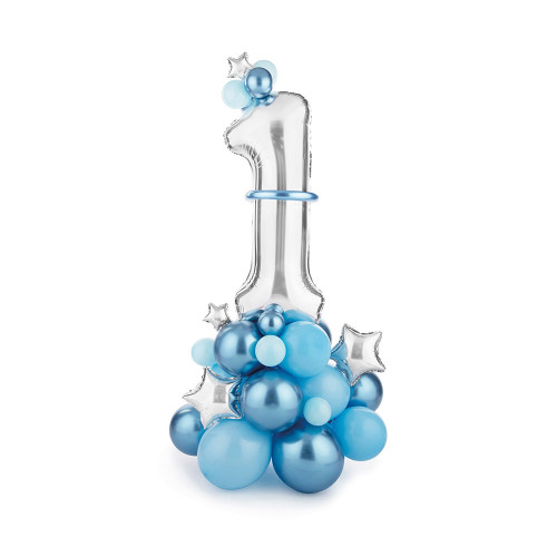 Balloon Garland no 1 Blue 140cm