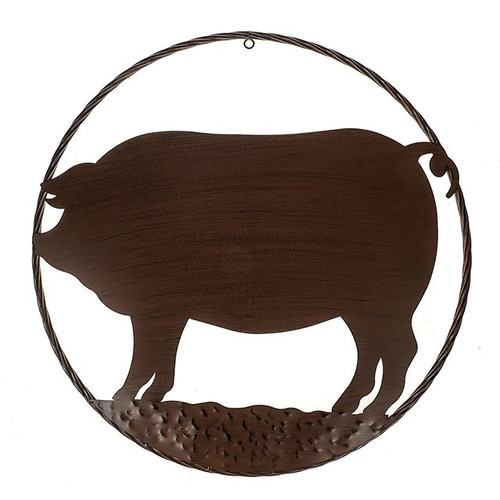 Farmyard Pig Wall Art