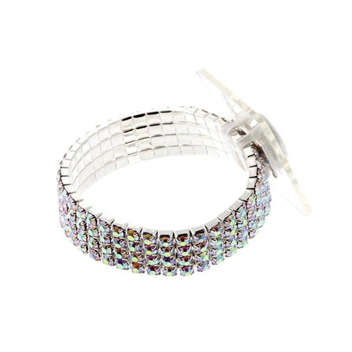 Rock Candy Corsage Bracelet Iridescent