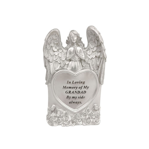 Grandad Silver Praying Angel