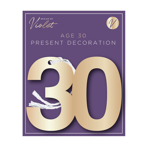 Age 30 Present Decoration from Country Baskets