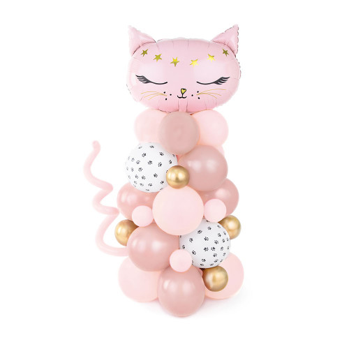 Balloon Garland Cat Pink 140cm from Country Baskets