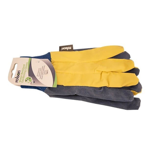 Water Resitant Gloves - Blue/Yellow