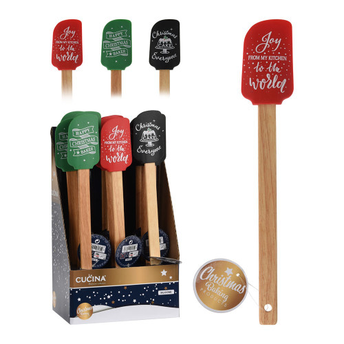 Spatula with Christmas Designs 30cm (Assorted)