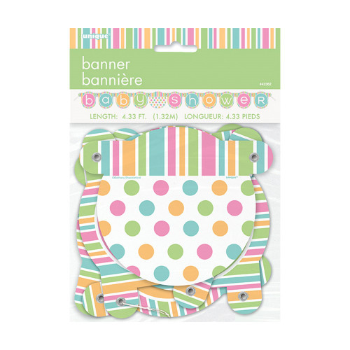 Pastel Baby Shower Banner