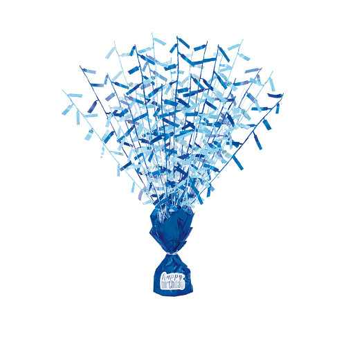 Glitz Blue Balloon Weight Centrepiece